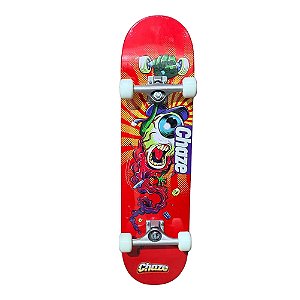 Skate Chaze Red Importado Maple – Qualidade e Resistência
