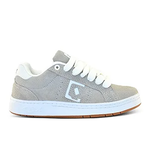 Tênis Qix Skate Combat Suede Cinza/Branco/Natural