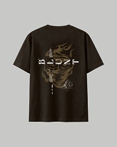 Camiseta Blunt Regular ASHES - MARROM