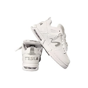Tênis Tesla Nine Gold - All White