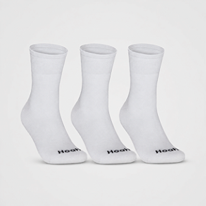 Kit 3 Pares Meia Longo Performance Hoahi 33 ao 38 - Branca