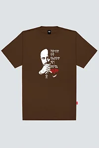 Camiseta Chronic 4205 - Marrom (Tamanho Big)
