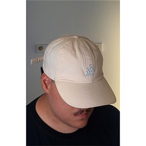 Boné Dad Hat JD - Aba Curva Off White | Modelo Exclusivo