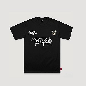 Camiseta Trip SIde Oversized Premium Recorte - Roxa