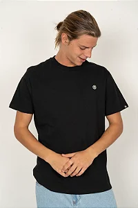 Camiseta Element M/C Mini Emb - Preta