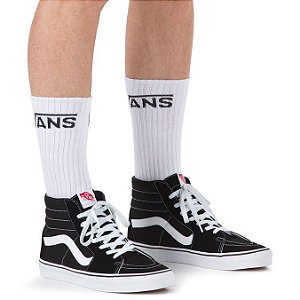 MEIA VANS CLASSIC CREW - BRANCA - PAR (  39 ao 44 )