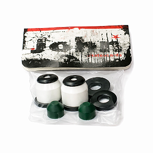 KIT AMORTECEDOR BARRIL COMPLETO JOHN SKATEBOARD