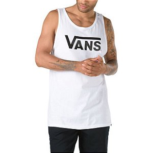 CAMISETA REGATA VANS CLASSIC LOGO - BRANCA