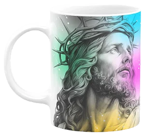 Caneca Jesus me restaurou Personalizada 325ml