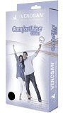 VENOSAN COMFORT COTTON COM ZIPER 20-30 AD CURTA PE ABERTO BEGE