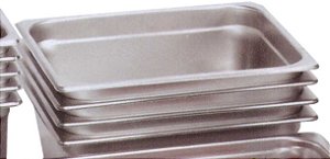 cubas GN 1/2 - 26,5 x 32,5cm - inox, sem alça