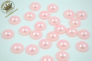 Meia Pérola Girassol ABS 12mm Shine Beads®