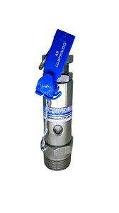 Válvula De Segurança Aço Inox 304 3/4 Npt Aferida 35bar