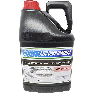 Óleo Sintético 8000hrs Compressor Parafuso Coaire 5lts