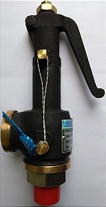 Válvula Segurança Com Alavanca Para Vapor Dn 3/4x3/4bsp 8kg