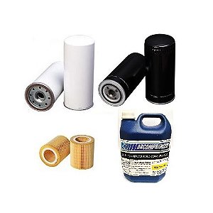 Kit Filtro Completo Per Compressore Quincy | Filtro Olio 6211472600, Aria 6211473700, Separatore 6221372600 | Sostitutivo OEM, Durata 2500-3000 Ore