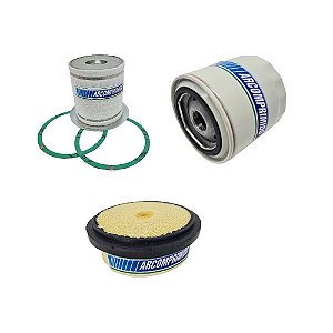 Kit De Filtros Para Compressor Kaeser Sm-10T Similar