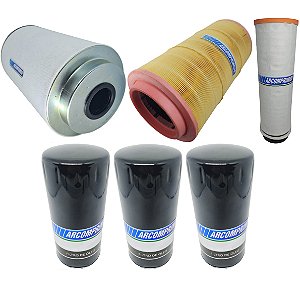 Kit de Filtros Similares 1028883381 para Atlas Copco