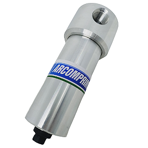 Pré Filtro Coalescente 1/2" 65pcm 16bar com Elemento e Dreno