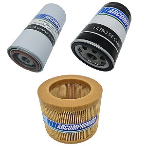 Kit Filtros Similares para Chicago Pneumatic CPN10 Série CAI