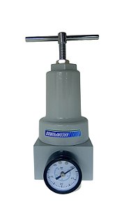 Regulador Alta Pressão Até 35 Bar Para Ar Comprimido 3/4 Bsp