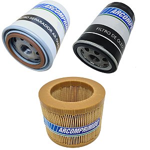 Kit Com Filtros Para Compressor Puma Psbr15 Similar