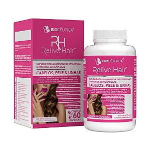 Relive Hair – 60 Cápsulas