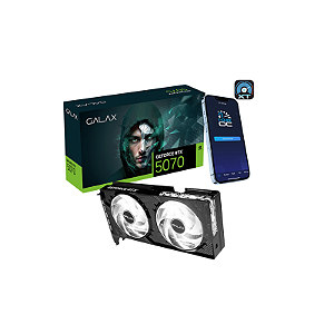 Placa de Video Galax Geforce RTX 5070 - 1 Click OC 2X 12GB - 192 Bits - HDMI/3X Displayport