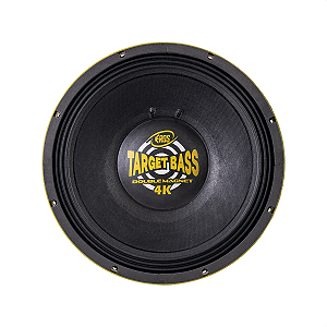 Alto-Falante E18 Target Bass 4K- 2000W RMS - Branco - 4 Ohms