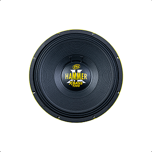 Alto-Falante E15 Hammer 7200 XBASS Amarelo- 2250W RMS - 4 Ohms