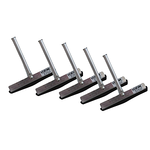 Kit Com 5 Rodinho De Pia Pequeno Para Cozinha Em Alumínio