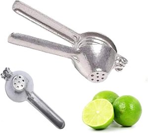 Kit 2 Espremedores de Limão em Alumínio Prático e fácil