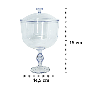 Taça Americana 1,25L com Tampa – Kit 6 Unidades