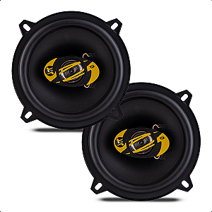 Par Alto-falantes Eros Eleve 5 Polegadas EL5T120 Triaxial - 60W RMS cada - 4 Ohms