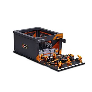 Pit Pass Mclaren MCL38 Diorama Garagem 1/43 #81