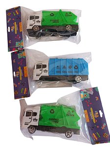 Caminhão de Fricção Plástico Coleta