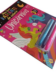 Livro para Colorir - Unicórnios