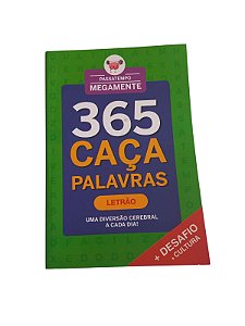 365 Caça Palavras Letrão + Desafio + Cultura