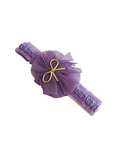 Tiara para Bebê ( 3 a 10 meses)