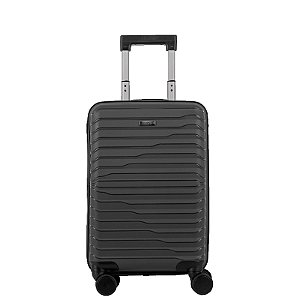 Mala de Viagem Bordo 10kg com Rodas 360° - Grafite