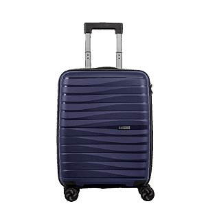 Mala de Viagem Bordo 10kg com Rodas 360° - Azul