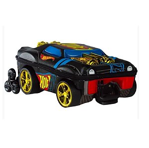 Mochila Escolar de Rodinhas Hot Wheels Night Shifter 3D Maxtoy