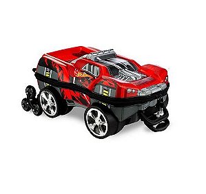 Mochila Escolar de Rodinhas Hot Wheels Night Shifter 3D Maxtoy