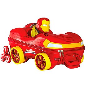 Mochila Escolar iron Man Carro Vermelho Maxtoy