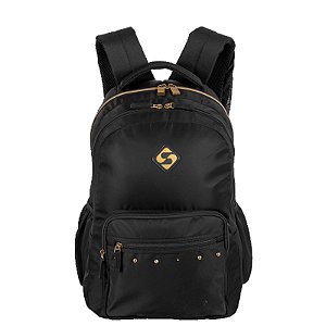 Mochila Sestini 2 Compartimentos College 4 Nailon Neogold