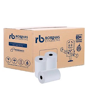 Bobina Térmica Branca 80x40 metros - 30 uni