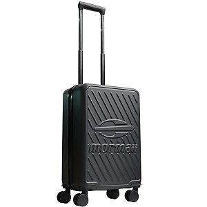 Mala de Viagem Bordo 10kg Mormaii com Rodas 360° - Preto