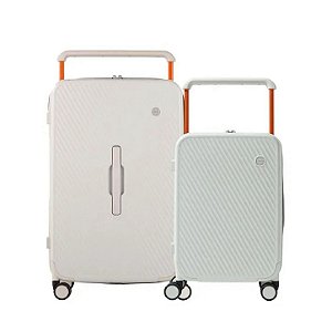 Conjunto de Malas Bagaggio P e G Bahamas - Branca