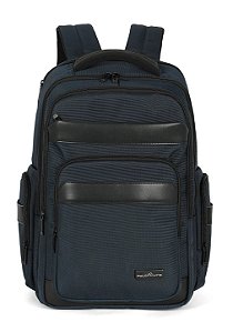 Mochila Executiva Polo King First para Notebook Azul Grande