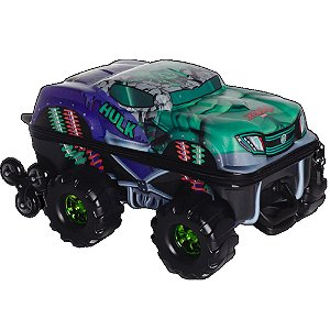Mochila Escolar Hulk Monster Trucks Maxtoy